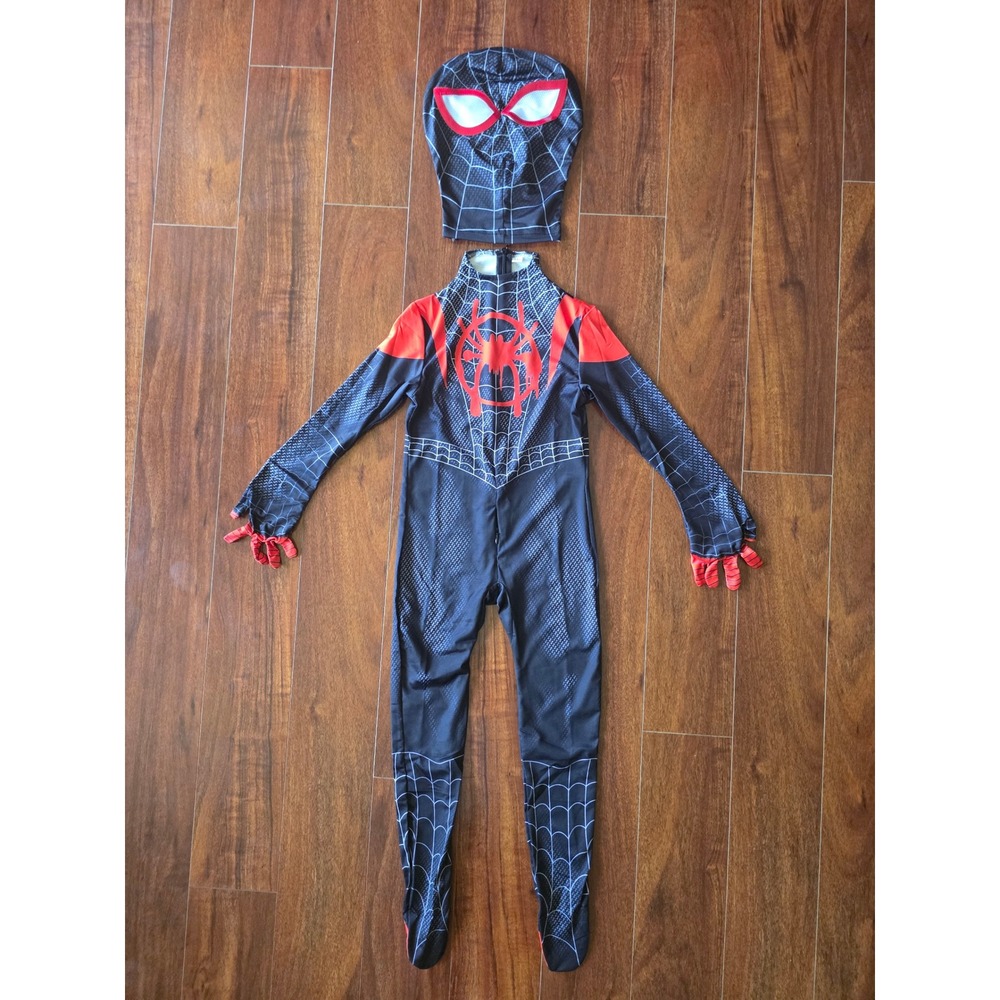 Kids Costume super hero Set Black Red Spider-Verse Size Small
